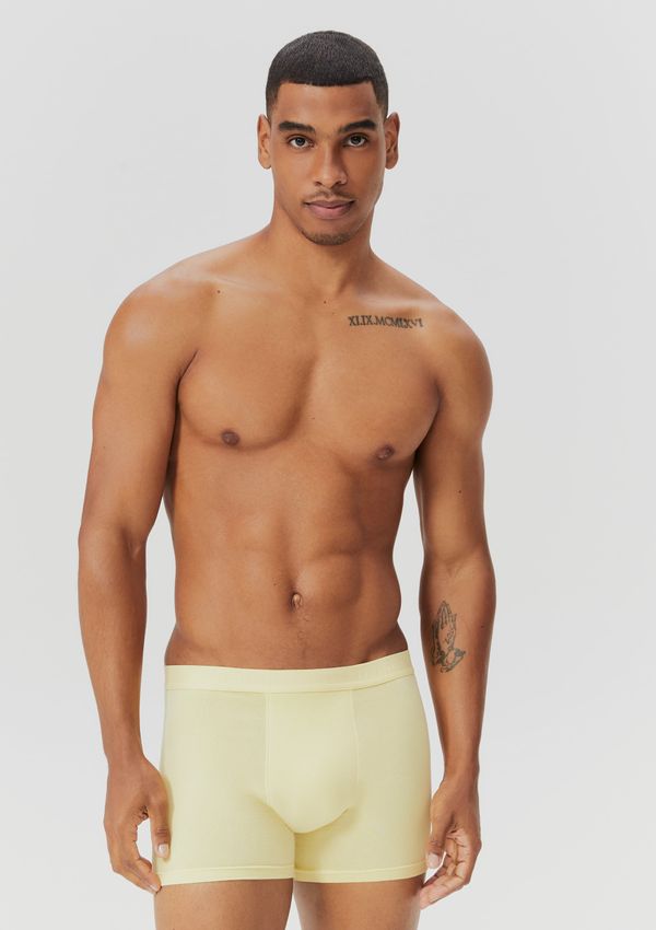 Cueca Boxer Com elástico Personalizado - Amarelo XG
