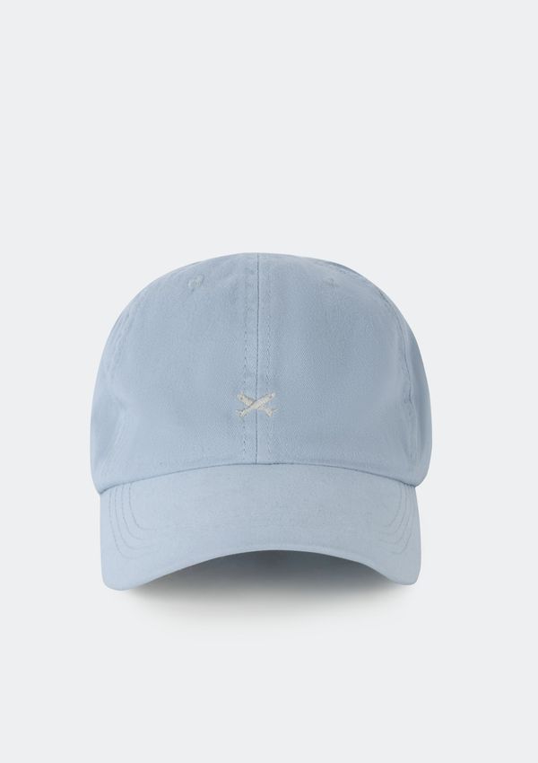 Boné Masculino Aba Curva Com Bordado - Azul UNI
