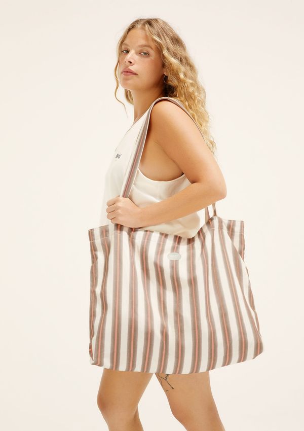 Bolsa Sacola Em Sarja Hering + Cosmo - Marrom UNI