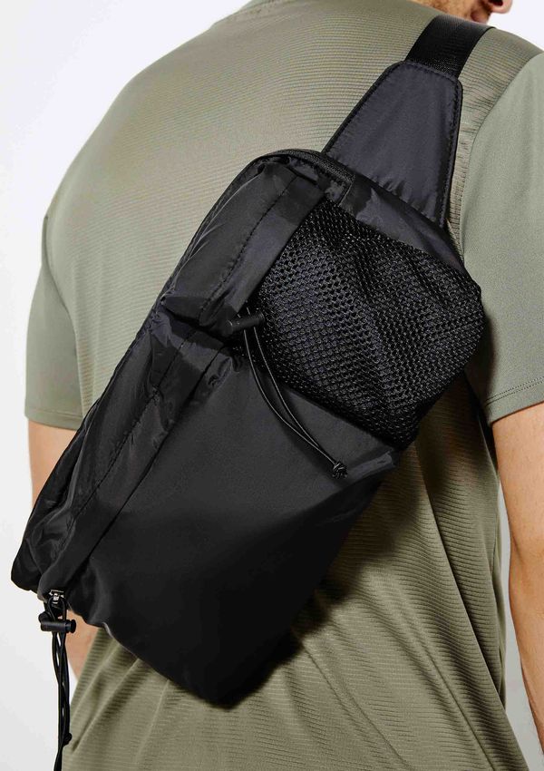 Pochete Unissex Em Nylon - Preto UNI
