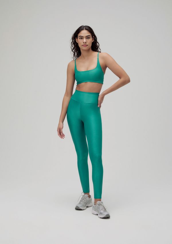 Calça Legging Esportiva Proteção UV 50+ - Verde G