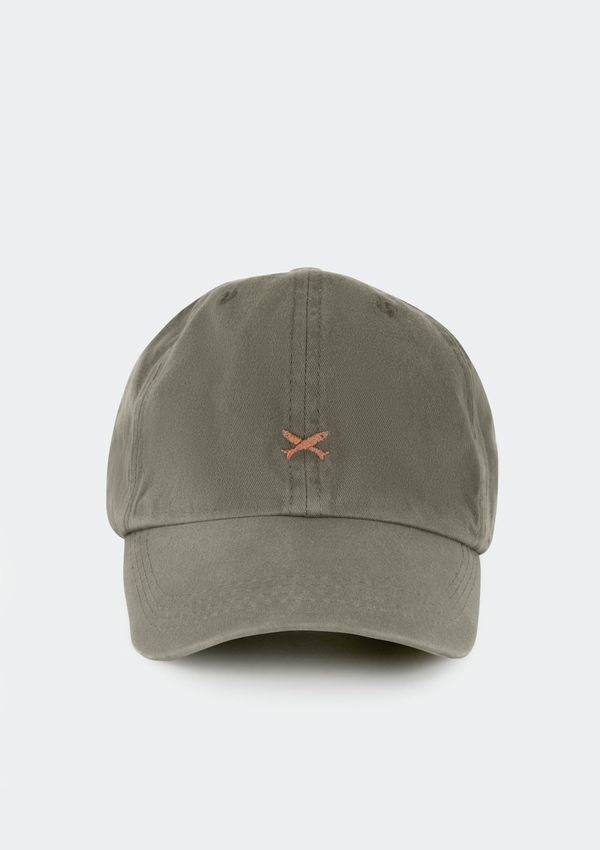 Boné Masculino Aba Curva Com Bordado - Verde UNI