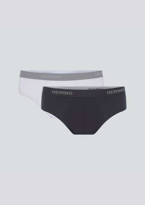 Kit 2 Cuecas Slip com Elástico - Multicolorido — Hering