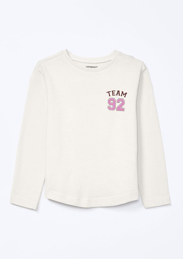 Blusa Infantil Menina Toddler Com Estampa - Off white 003