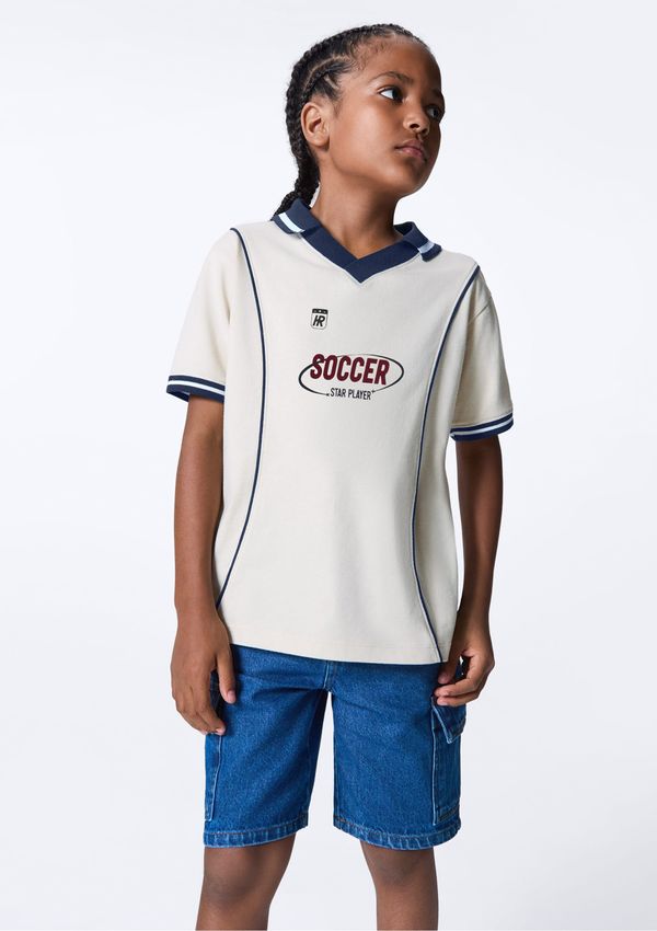Bermuda Infantil Menino Reta Jeans - Azul 010