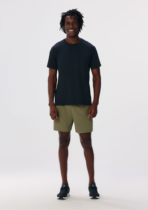 Bermuda Masculina Runner Secagem Rápida - Marrom — Hering