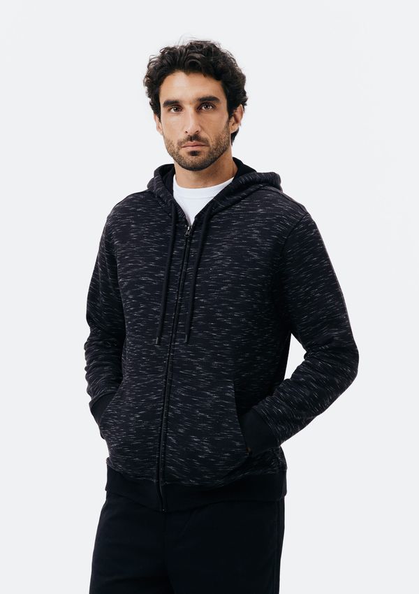 Jaqueta Masculina Em Moletom Jet Peluciado - Preto XG