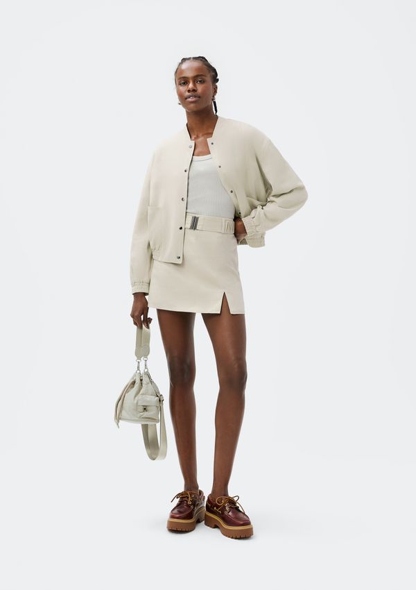 Shorts Saia Com Cinto - Creme 044