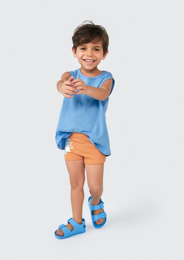 Sunga Infantil Menino Toddler - Laranja 004
