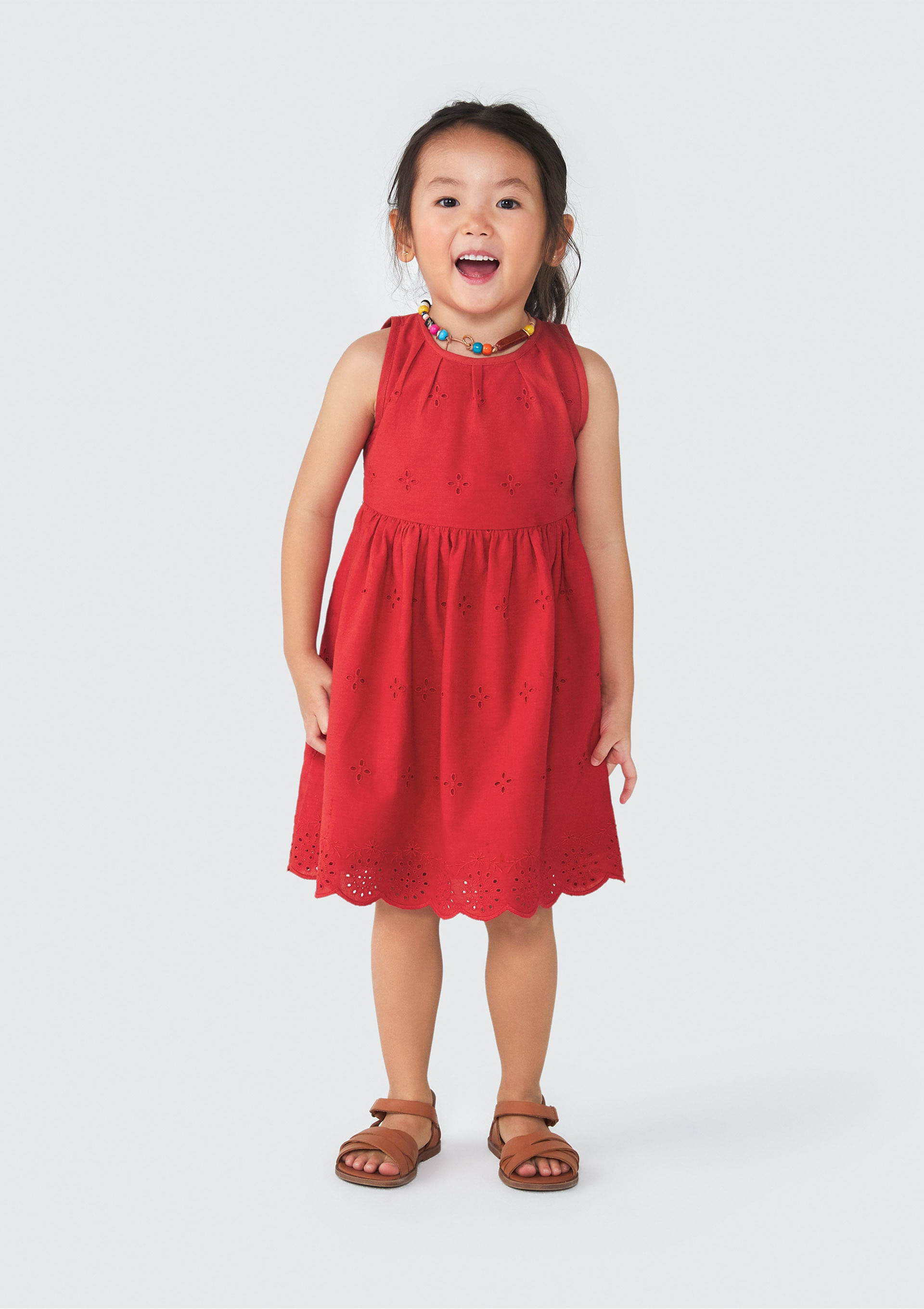 Vestido Infantil Toddler - Vermelho — Hering