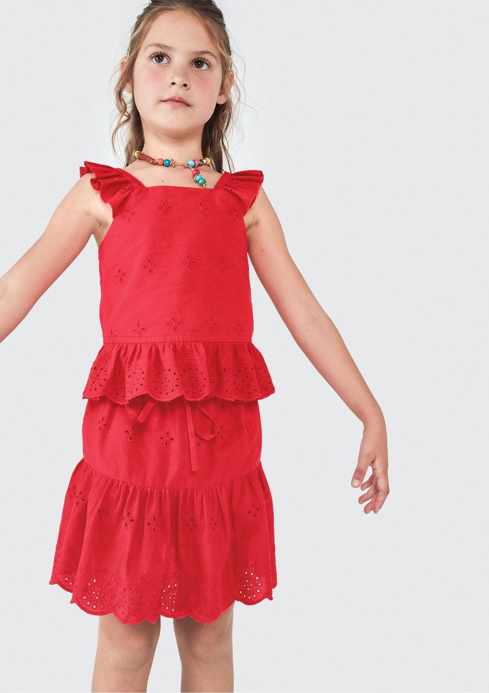 Regata Infantil Menina - Vermelho