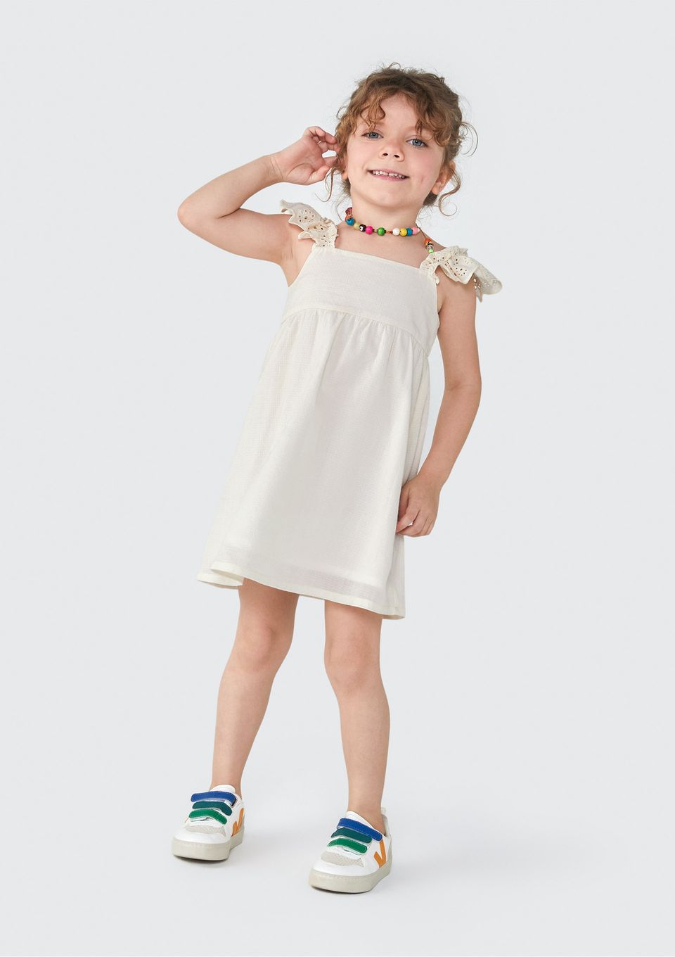 Vestido Infantil Toddler - Amarelo