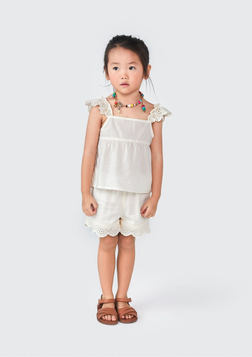 Regata Infantil Menina Toddler - Amarelo