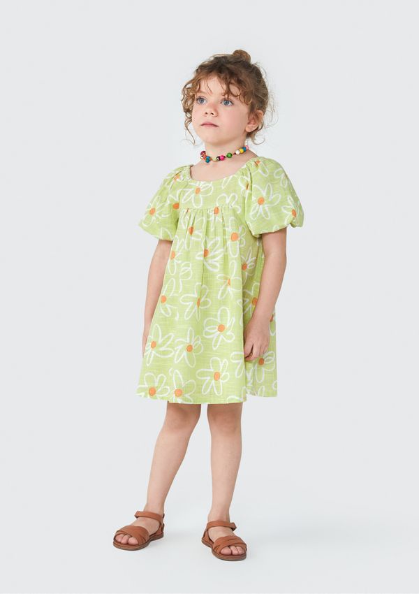 Vestido Infantil Toddler - Verde 001
