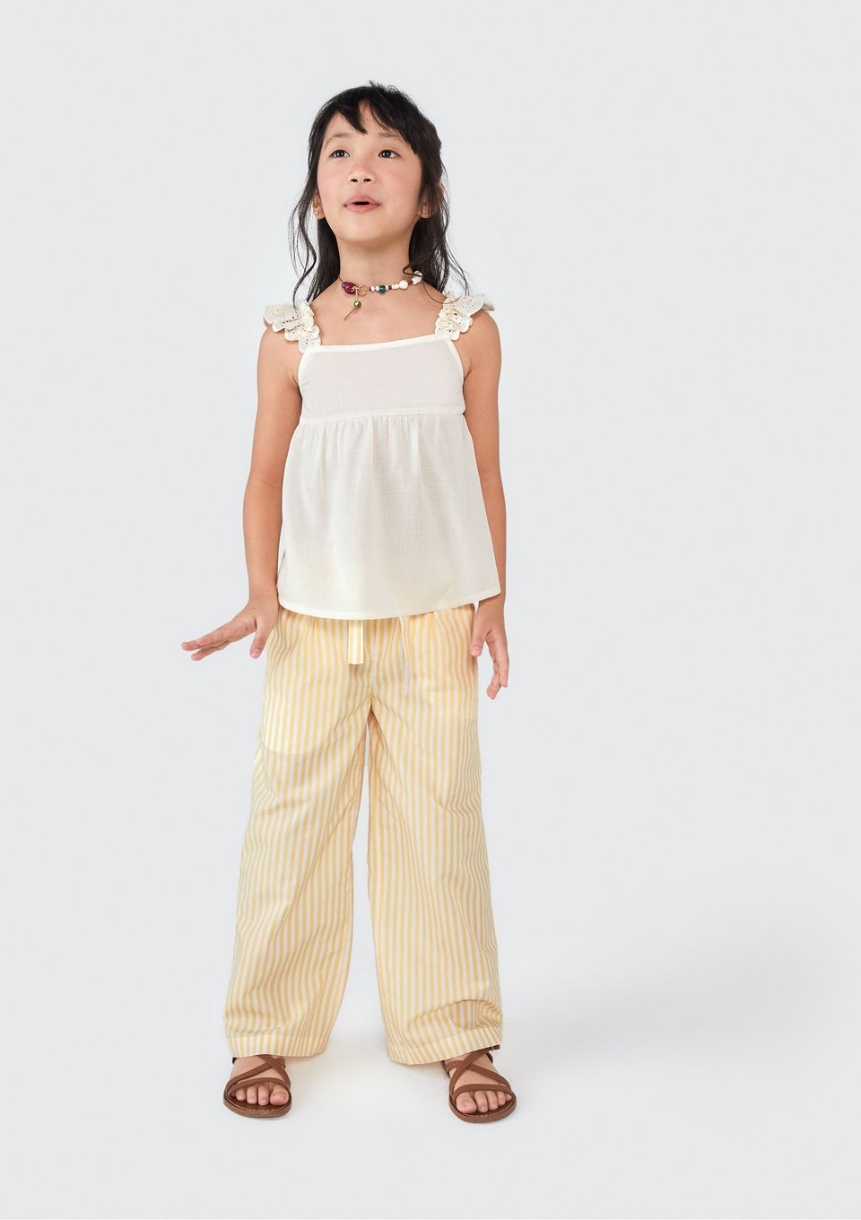 Regata Infantil Menina - Bege