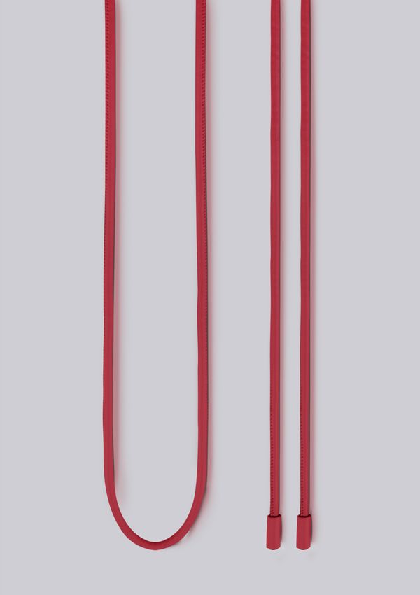 Cinto Feminino Fino Cordão - Vermelho G