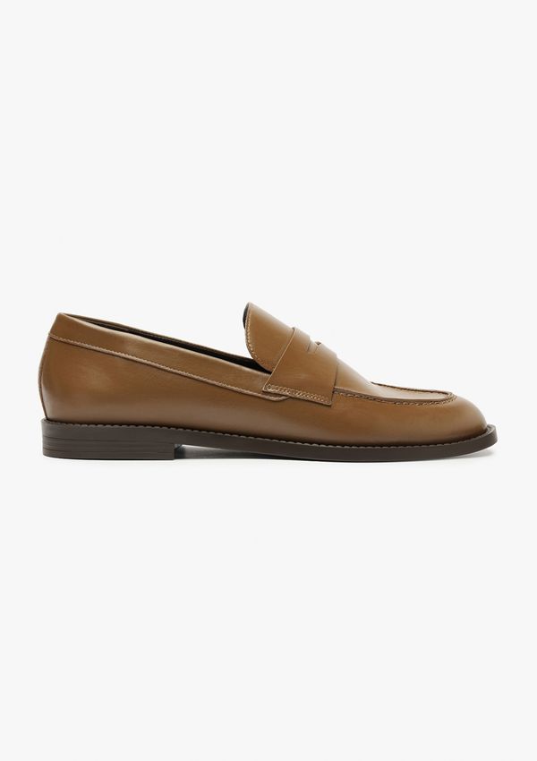 Mocassim Feminino Couro - Marrom 040