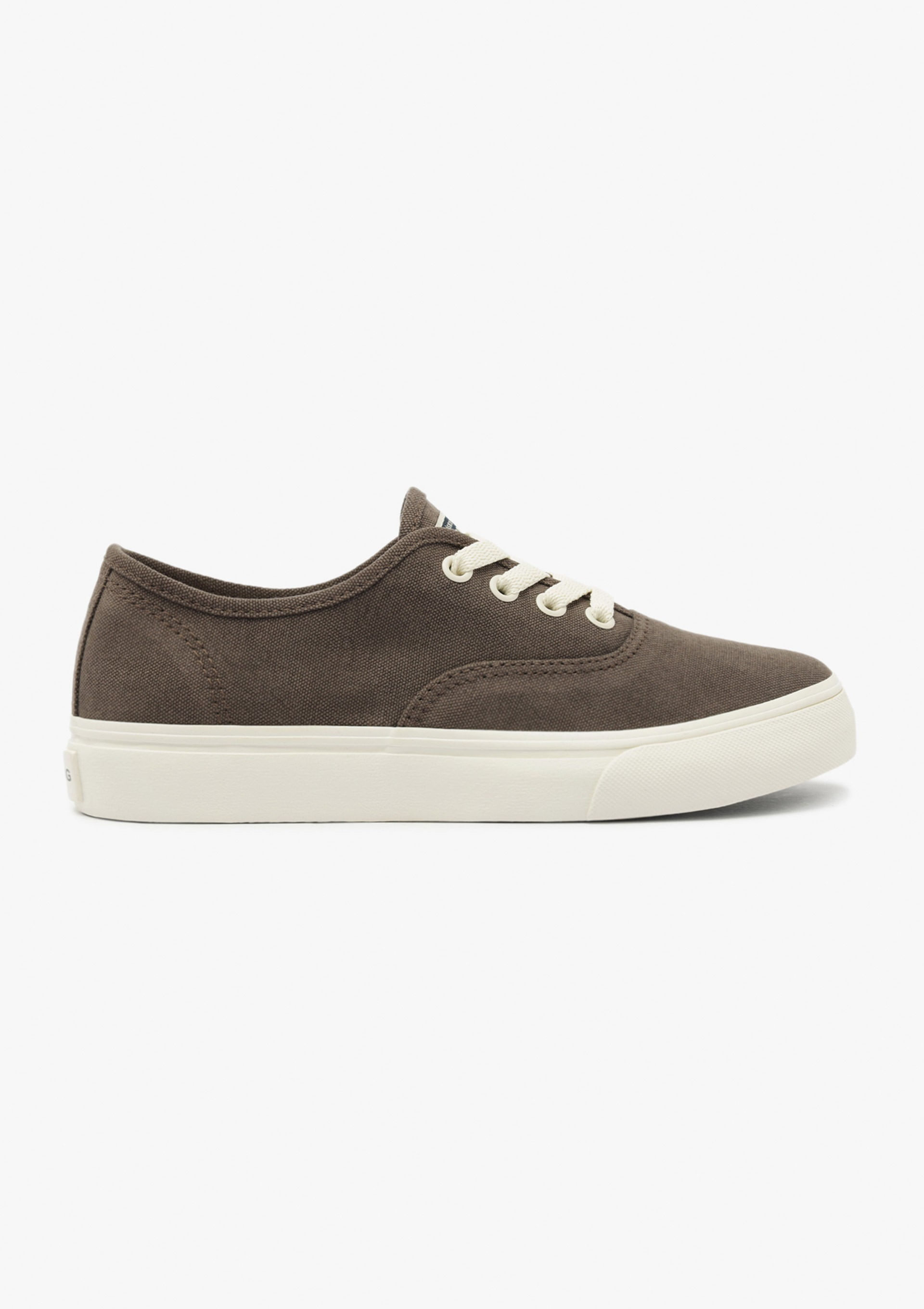 Tênis Feminino Casual Lona - Marrom