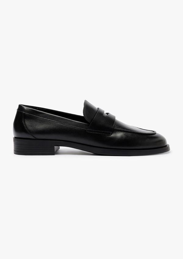 Mocassim Feminino Couro - Preto 037