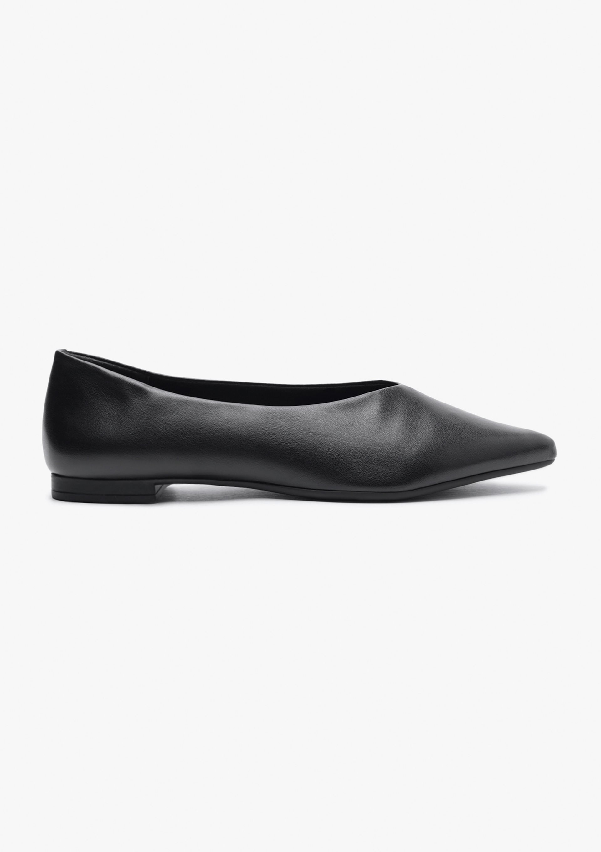 Sapatilha Bico Fino - Preto — Hering