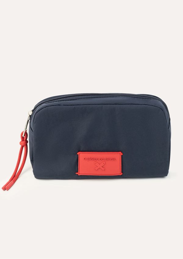 Necessaire Feminina Em Nylon - Azul UNI