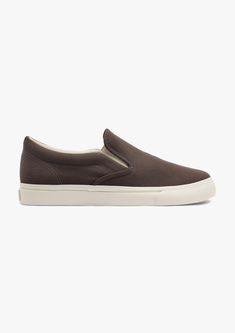 Tênis Masculino Slip On - Marrom