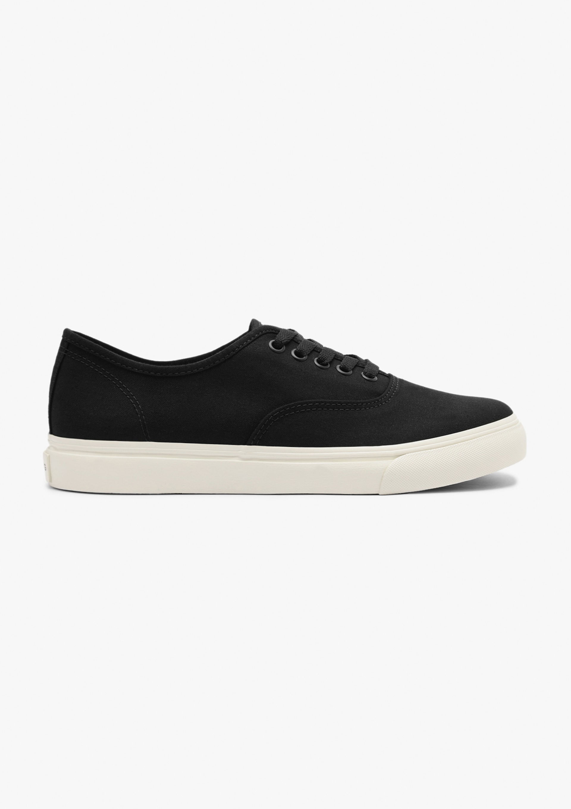 Tênis Masculino Casual Lona - Preto