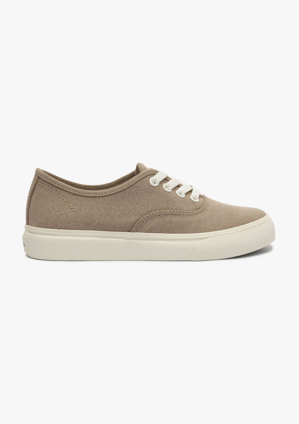 Tênis Masculino Casual Lona - Bege
