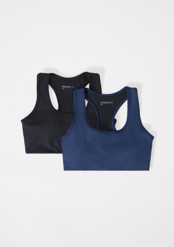 Kit Com 2 Tops Esportivos Feminino Nadador - Multicolorido G