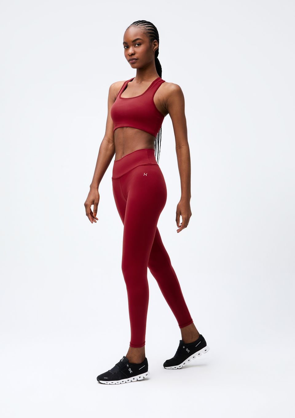 Calça Legging Básica Esportiva - Vermelho