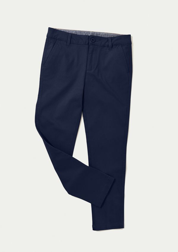 Calça Social Infantil Menino Slim - Azul 016
