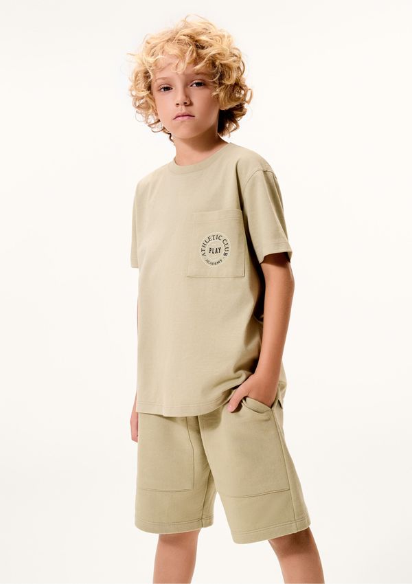 Conjunto Infantil Menino Moletom Estampado - Verde 014