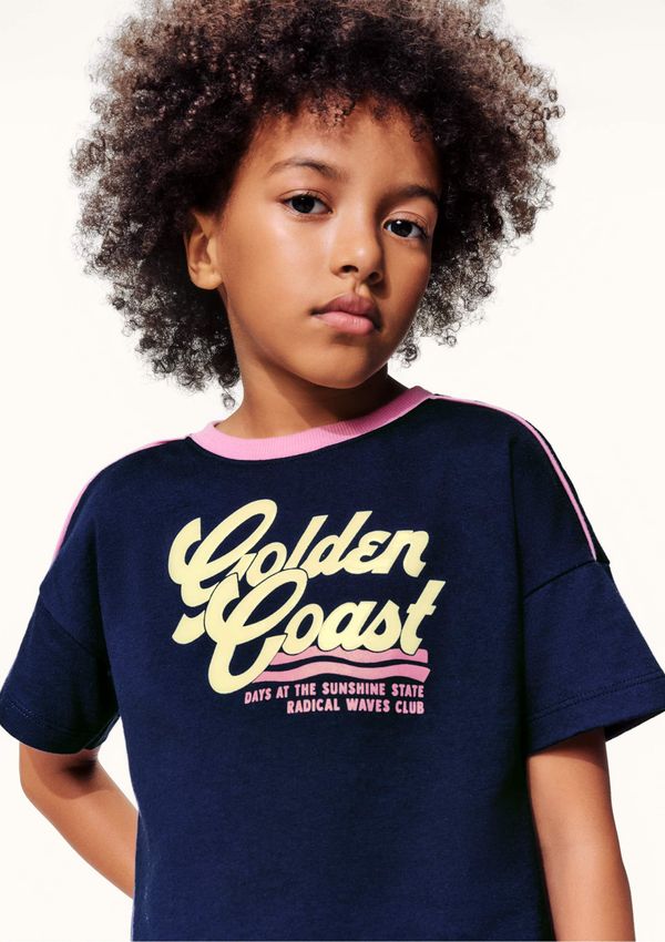 Blusa Infantil Menina Super Cotton Boxer - Azul 006