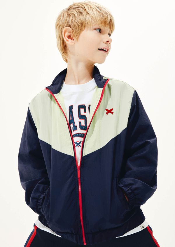 Blusão Infantil Menino Nylon Bomber - Azul 005