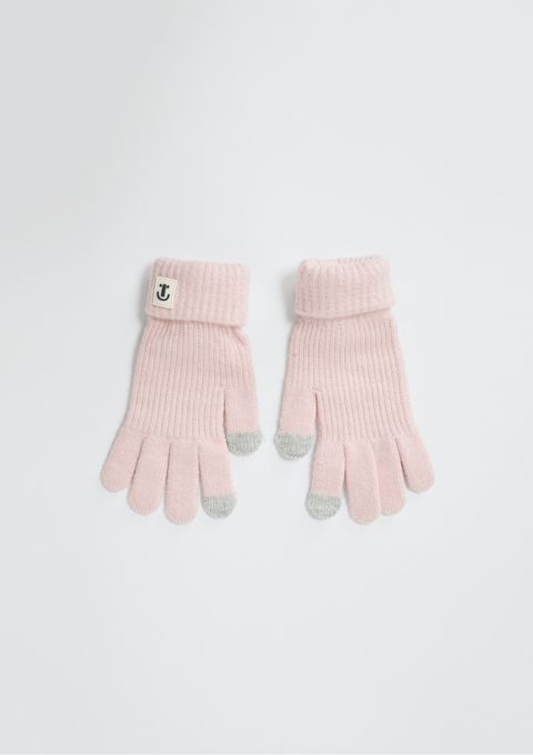 Luva Infantil Unissex em Tricô - Rosa — Hering