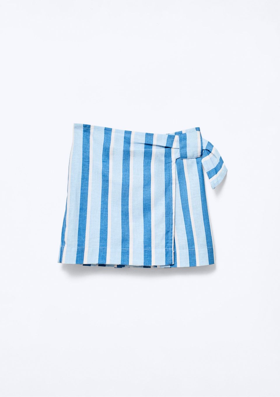Shorts Saia Infantil Transpassada - Azul