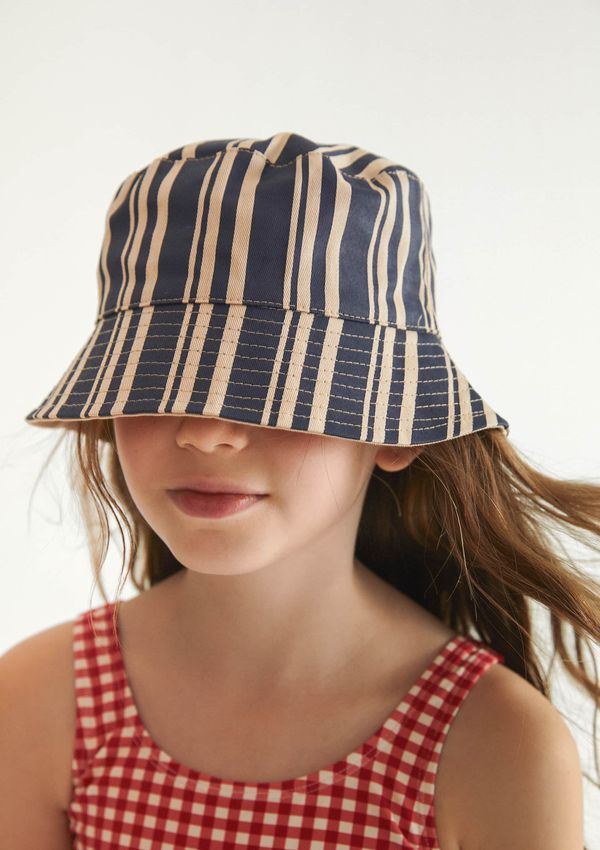 Chapéu Bucket Infantil Menina - Bege M