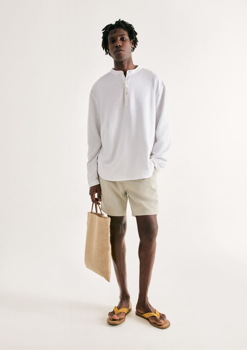 Bermuda Masculina Jogger Rústica - Verde