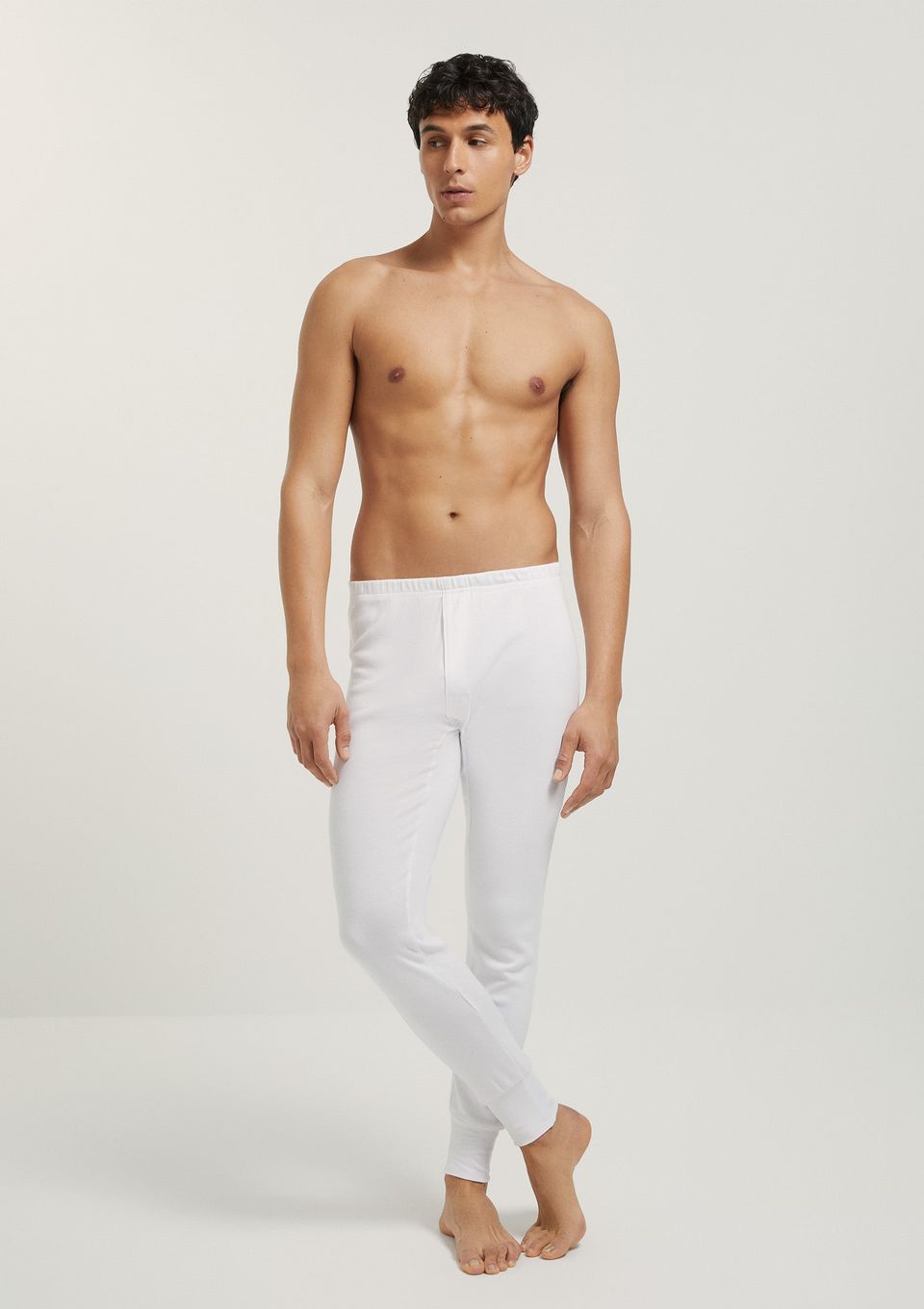 Ceroula Básica Masculina em Ribana - Branco