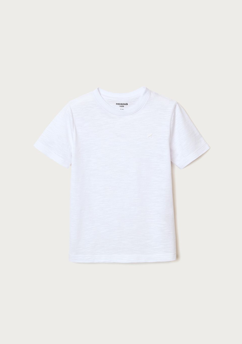 Camiseta Manga Curta Infantil Menino - Branco