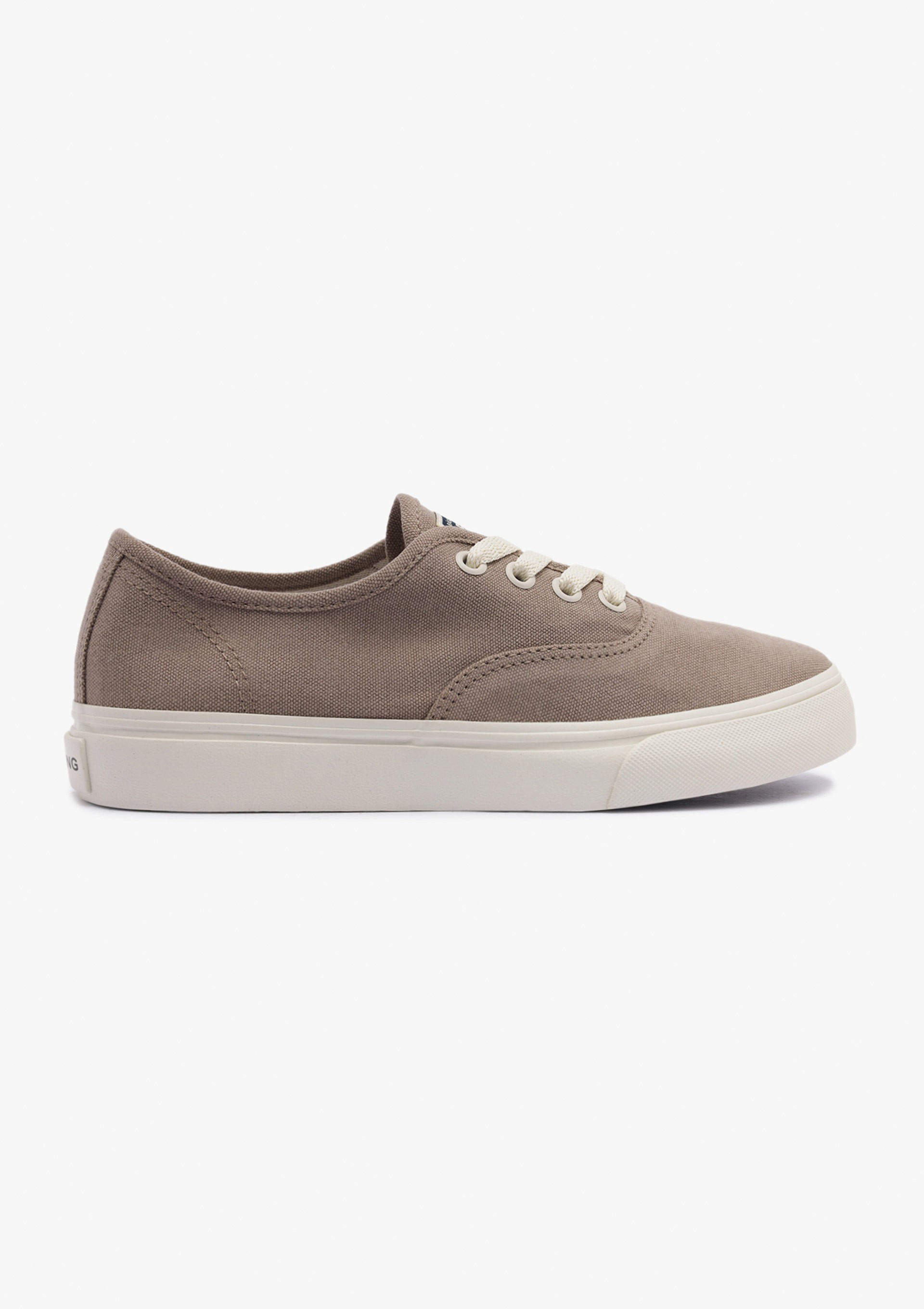 Tênis Feminino Casual Lona - Bege