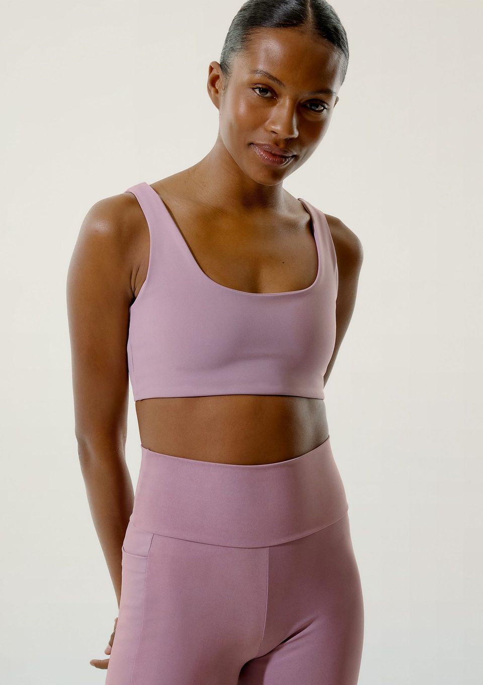 Top Esportivo com Fio Lycra® - Rosa