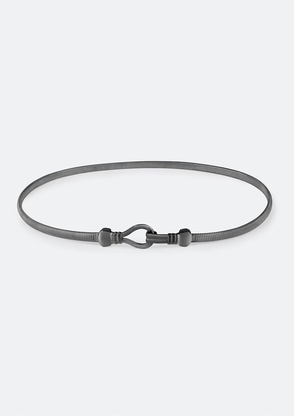 Cinto Feminino De Metal - Preto G