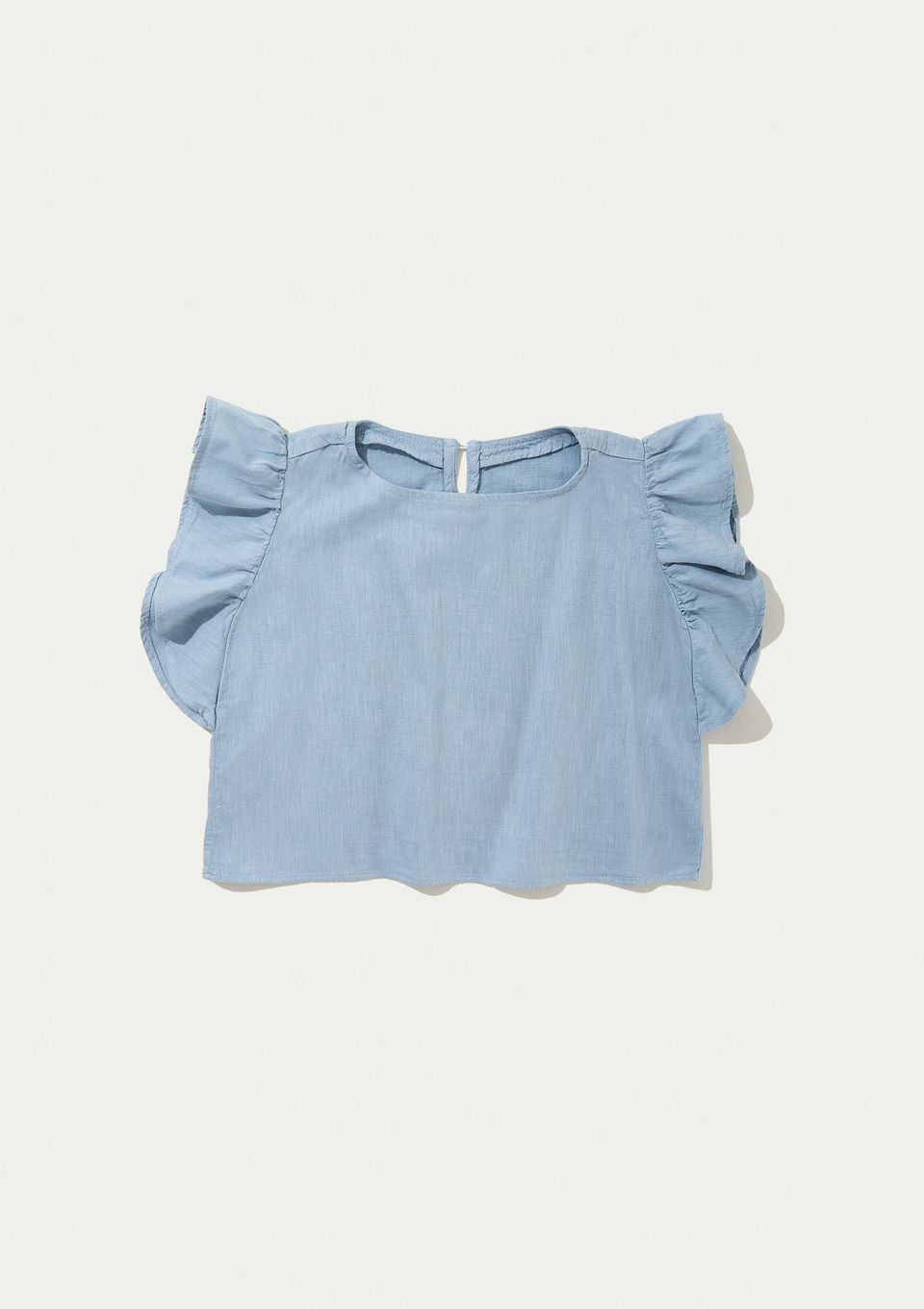 Blusa Infantil Menina com Liocel - Azul