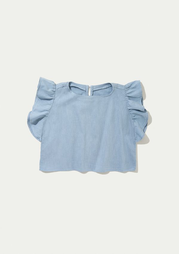 Blusa Infantil Menina Com Liocel - Azul 010