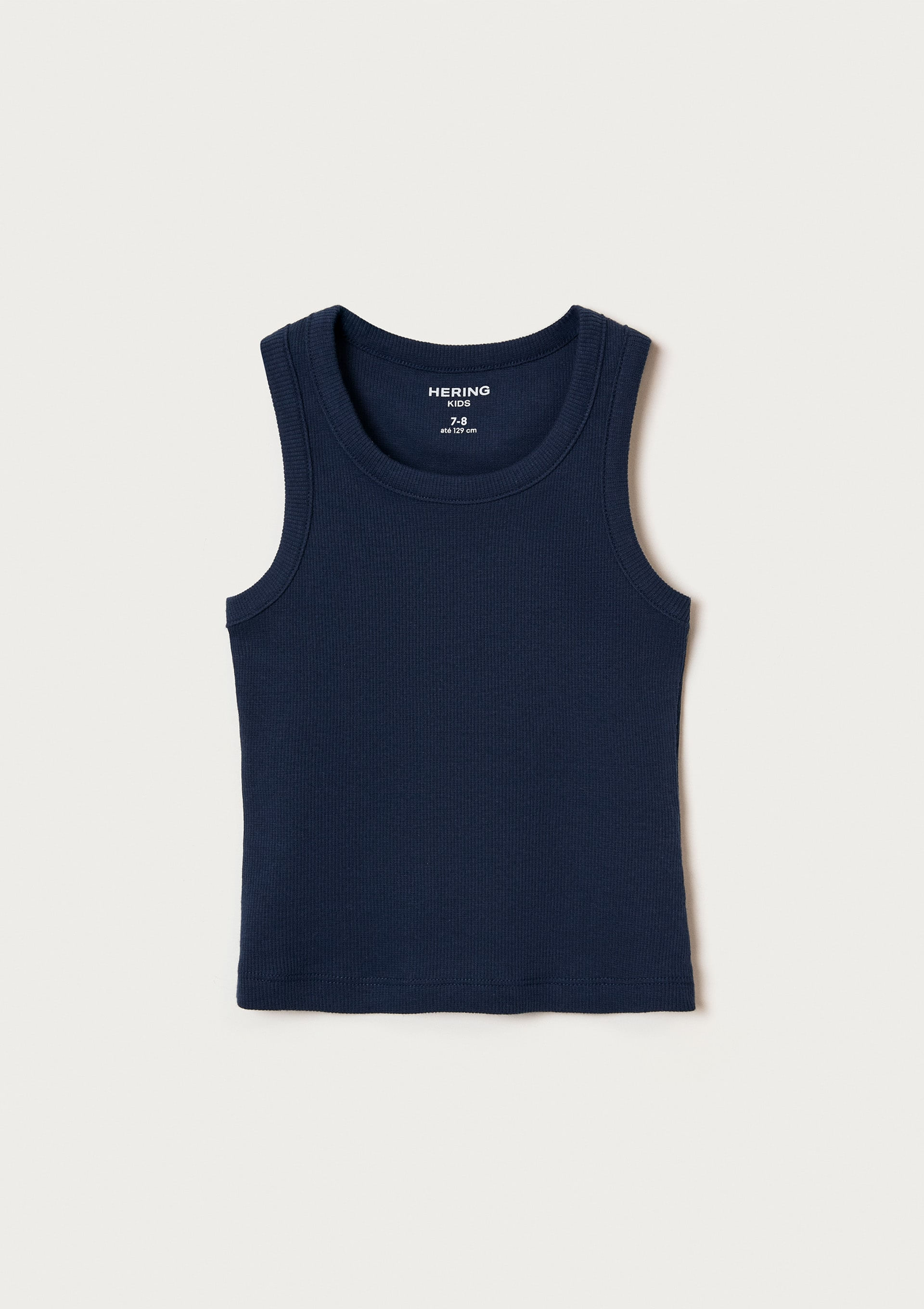 Regata Básica Infantil Menina Em Ribana - Azul