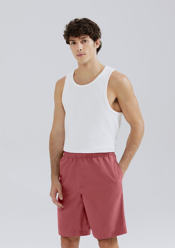Shorts Praia Masculino - Vermelho M