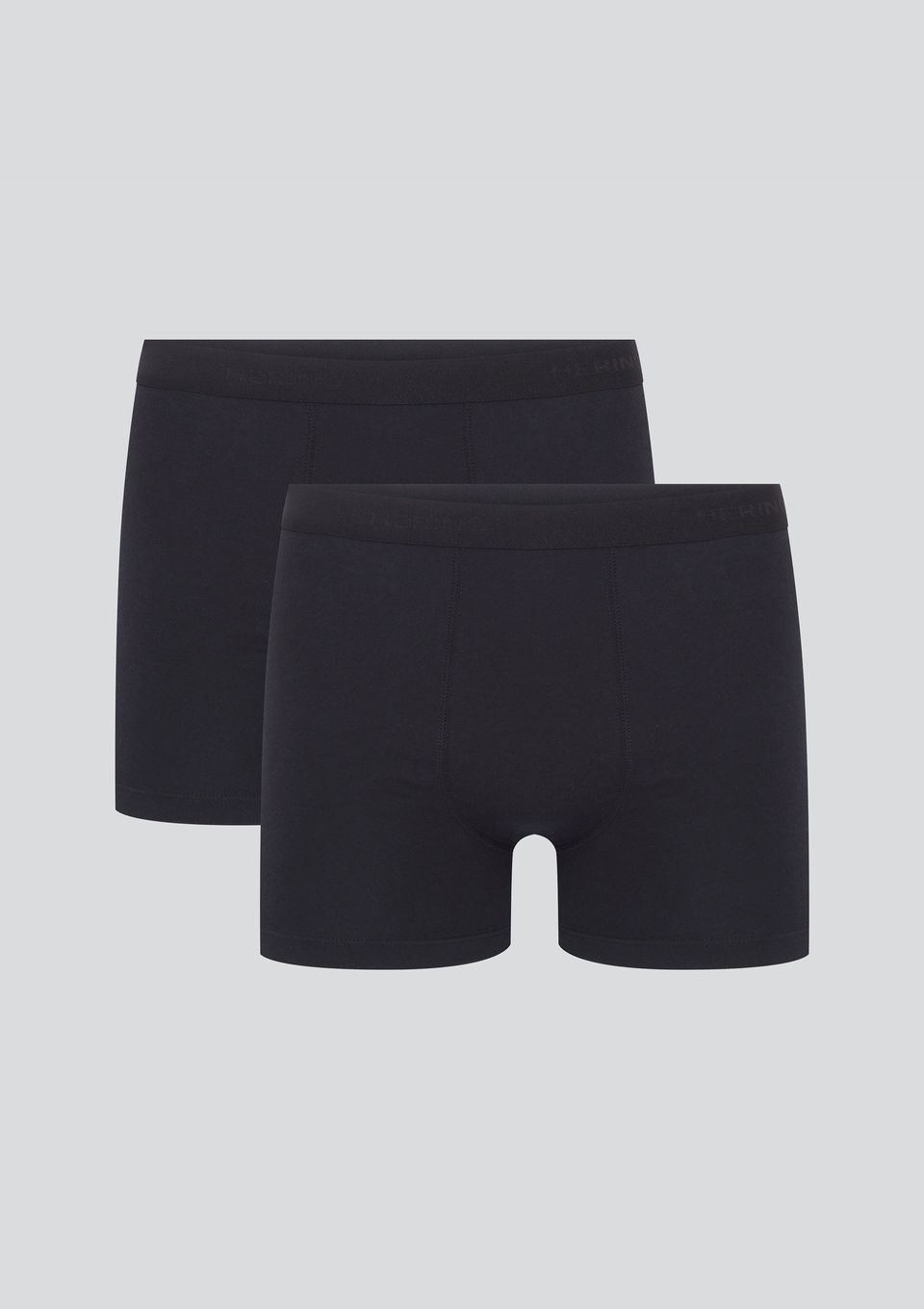 Kit 2 Cuecas Boxer Pima - Preto