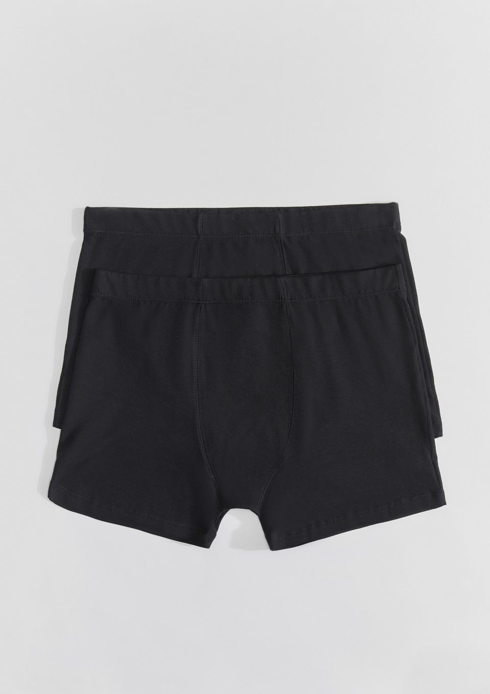 Kit 2 Cuecas Boxer com Cós Revestido - Preto