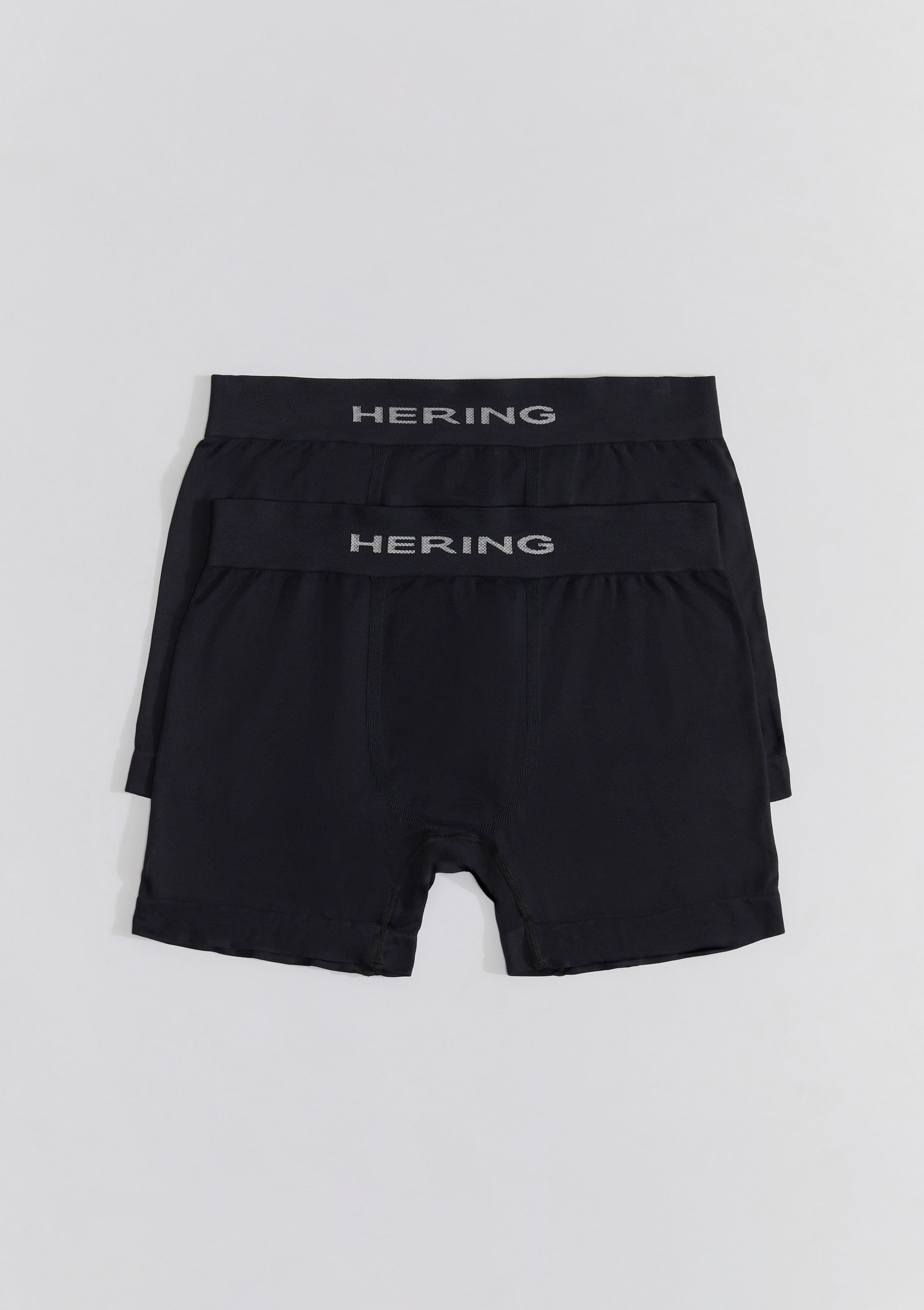 Kit 2 Cuecas Boxer Sem Costura - Preto